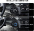 Voodonala for Dodge RAM Aluminum Headlight Headlamp & Gear Shift Shifter Shift Lever Selector Knob Switch Adjustment Knob Cover for 2018-2024 Dodg...
