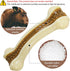 Dog Bones for Aggressive Chewers, 2 Pack Real Beef Flavor Dog Teething Toys for Medium/Small Breeds, Nylon Durable Dog Chew Toys...