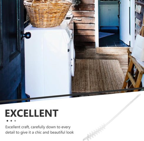 ULTECHNOVO Rolling Washing Machine Cleaning Brush, Clothes Dryer Lint Brush Vent Cleaner Kit Long Flexible Vacuum Brush Vent Trap Cleaning for Was...