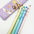 4 Pcs Erasable Gel Pens Cute Retractable Pens Cartoon Magic Pens 0.5mm Blue Ink Writing Pen Office School Pens Women Girls Boy Kids Pens (Blue Ink...
