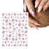 JMEOWIO 12 Sheets Fruit Nail Art Stickers Decals Self-Adhesive Pegatinas Uñas Strawberry Watermelon Lemon Nail Supplies Nail Art Design Decoration...