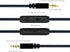 Kids Headphones for Kids Boys Over Ear Kids Headphones with Microphone in-line Volume Foldable Headphones with 3.5mm Plug Removable Cord (Black/Re...