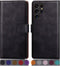 SUANPOT for Samsung Galaxy S22 Ultra with RFID Blocking Leather Wallet case Credit Card Holder,Flip Folio Book Phone case Shockproof Cover Women M...