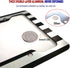 AOOTF American Flag License Plate Frame - USA Aluminum Metal License Plate Cover Auto Car Truck Tag Holder Thin Blue Line Black and White Stripes ...