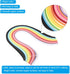 PATIKIL 1300pcs Quilling Strips Paper, 5mm x 39cm Origami Paper Quilling Kits for Adults Beginner Art DIY Craft Christmas, Multicolor...