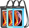newppon Waterproof Cell Phone Pouch : 3 Pack Underwater Dry Bag Case Lanyard - Water Proof Clear Holder Protector for iPhone 15 14 13 Pro Max Plus...