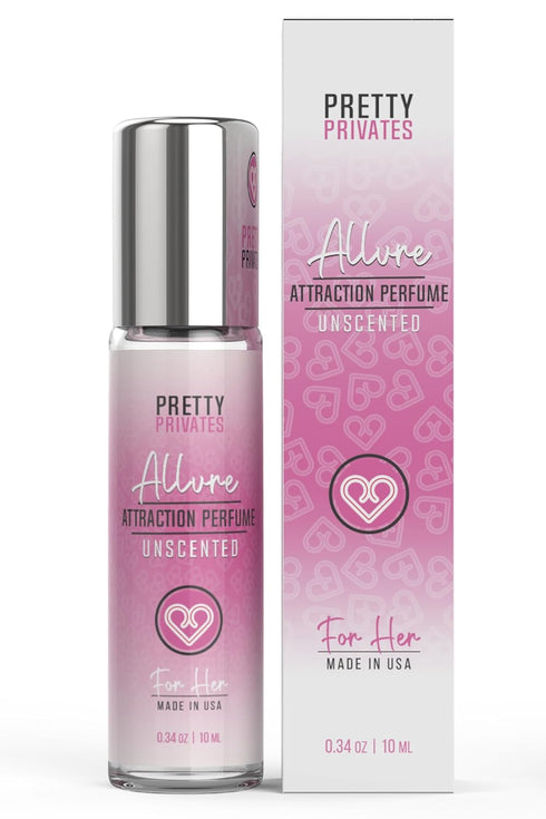 Pretty Privates Allure - Unscented Pheromone Perfume For Women To Attract Men - With Pure Pheromones to Enhanced Scents and Blend With Your Signat...