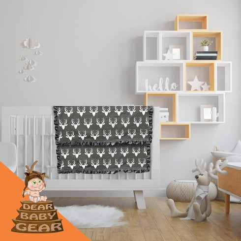 Dear Baby Gear Baby Blankets for Boys & Girls - Neutral Baby Blankets - Baby Girl Blanket & Baby Boy Blankets - Crib & Nursery Quilt - Baby Blanke...