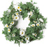 SOMYTING Artificial Daisy Garland Decorative Fake Flower Vine Hanging 5.6Ft Silk Flower Greenery for Home Garden Outdoor Ceremony Wedding Arch Flo...