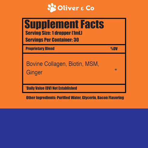 Collagen for Dogs - Dog Collagen - Liquid Collagen for Dogs - Itch Relief for Dogs - Dog Liquid Collagen - Liquid Collagen Dogs - Collagen Supplem...