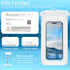 IP68 Floating Waterproof Phone Pouch/Case with Two lanyards for iPhone Samsung Google Cell Phone Dry Bag up to 7" Camping Essentials (White)...