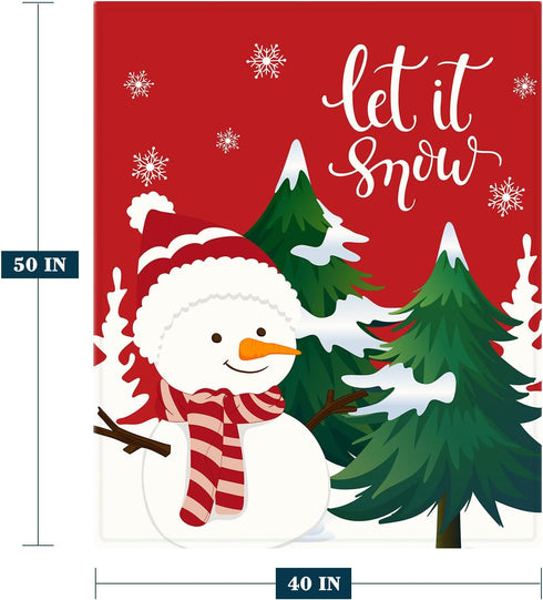 YeeJu Christmas Throw Blanket Kids Small Red Christmas Snowman Blanket for Girls Boys Child Baby Bed Soft Lightweight Fuzzy Plush Fleece Blankets ...