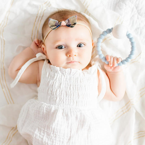 Ryan & Rose Cutie Teether Rattle (Blue)...