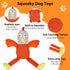 Squeaky Large Dog Toys with Crinkle Paper, Interactive Puppy Toys, Tough Dog Pull Toy, Tug of War Dog Chew Toys for Small, Medium, Large Dogs...