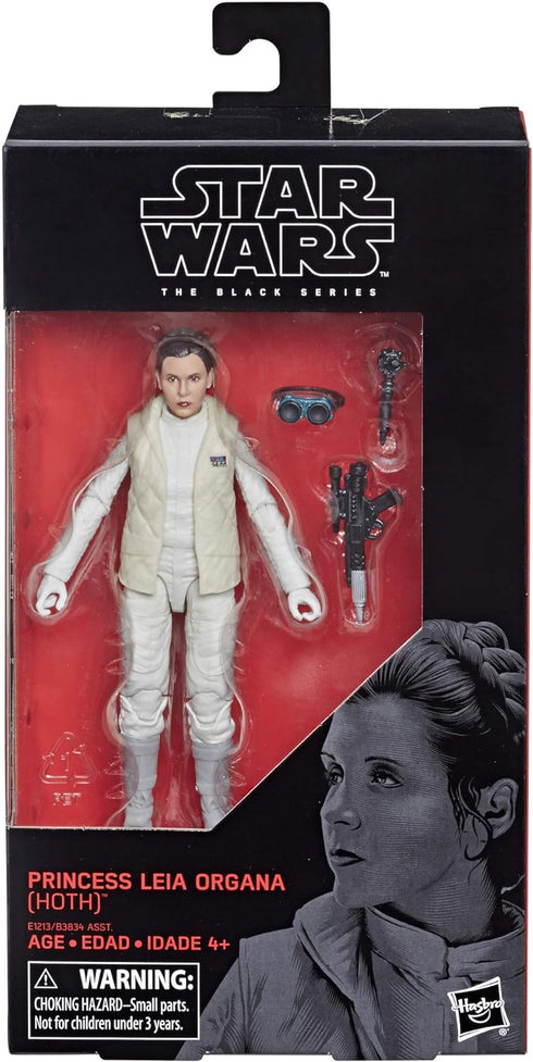 STAR WARS E1213 The Black Series 6" Princess Leia Organa (Hoth) Figure...