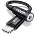 UGREEN Headphone Adapter for iPhone Lightning to 3.5mm Adapter Apple MFi Certified Lightning Aux Audio Jack Dongle Compatible with iPhone 14 Pro M...