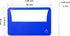 Portable Card Sized Magnifiers Built-in LED Can Stick on Smart Phone Father's Mother's Gifts - 2 Packs...
