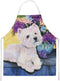 Caroline's Treasures SS8291APRON Westie Apron Cooking Kitchen Server Baking Crafts Gardening for Adult Women Men, Unisex, Large, Multicolor...