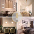 SeeU LED Light Bulb E12 High Lumen Led Corn Bulb Chanderlier Bulb Cylinder Pendant Light Bulb Replacement Warm White 7W...