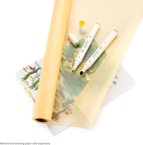 Bee Paper Canary Sketch and Trace Roll, 12-Inch by 20-Yards...