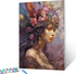 Tucocoo Flower Woman Paint by Number for Adults, DIY Digital Oil Painting Kits on Canvas with Brushes and Acrylic Pigment, Beautiful Fairy Girl Ar...