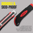 Berkling 18mm Retractable Utility Knife with 4x SK2H Snap Off Black Spare Blades (18mm 1 PACK)...