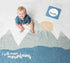 lulujo Baby’s First Year Milestone Blanket and Card Set | 40in x 40in (I Will Move Mountains)...