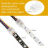 6 Pin LED Strip Connectors Solderless 10 Pack with 16.4ft Extension Cable 6 Conductor for Waterproof or Non-Waterproof 12mm Wide LED Strip Lights,...