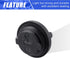 X AUTOHAUX Engine Fuel Tank Cap Gas Oil Filler Plug Cover Replace 55566555 654565761 for Chevrolet Cruze 2008-2013 Black...