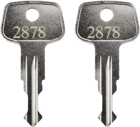 2878 XCargo Luggage Roof Key Karrite Ski Bike xcargo Carrier Skyline Sportrack XL,X-Cargo Roof Rack Key,Replacement Keys for Sears XCargo Karrite ...