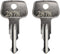 2878 XCargo Luggage Roof Key Karrite Ski Bike xcargo Carrier Skyline Sportrack XL,X-Cargo Roof Rack Key,Replacement Keys for Sears XCargo Karrite ...