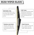 Rear Wiper Arm Blade Nut Set Replacement for Ford Expedition Lincoln Navigator 2009-2016,Rear Wiper Cover Accessories Assembly, Wiper Cap Set for ...