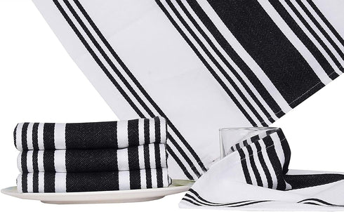Urban Villa Kitchen Towels 100% Cotton Pack of 3, Highly Absorbent Quick Drying Super Soft Premium Dish Towels for Kitchen with Hanging Loop Hand ...