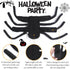 Dog Halloween Costumes, Halloween Spider Costume for Dog Cats, Pet Halloween Cosplay Dress Up Costume Accessories Decoration for Dogs Puppy (Size ...