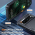 for Google Pixel 8 Case, Full Body Heavy Duty Rugged Shockproof Protective Phone Cover with Wrist Lanyard Strap, Tempered Glass Screen Protector a...