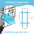 Dog Crate Training Tool Lick Toy for Dogs Training Behavior, Soft Rubber Crate Entertainment Toys Puppy Slow Feeder Pad, Peanut Butter Treat Dispe...