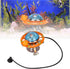 Aquarium Decoration, Suspended UFO Fish Tank Decoration Air Action Ornament for Fish Tank Landscape...