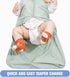 Baby Sleep Sack 12-18 Months Baby Wearable Blanket 100% Rayon Cotton 2-Way Zipper Toddler Sleeping Sack?Comfy Soft Lightweight TOG 0.3...