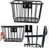 Sosoport Bicycle Iron Basket Cruiser Bike Bicycle Iron Bike Basket Rear Bike Basket Metal Bike Basket Bike Container Front Bicycles Basket 25X18X1...
