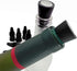 ANIN 8 pcs of Wine Stoppers, Reusable Silicone Beverage Bottle Sealer Replacement with Grip Top for Cork to Keep the Wine Fresh - Black...