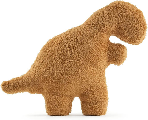 Tyrannosaurus Dino Nugget Pillow, 18 inch Dinosaur Chicken Nugget Pillow Stuffed Animal Plush Toy, Dino Nugget Plush Dinosaur Theme Party Decorati...