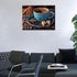 Breakfast Served with Coffee Diamond Painting Fresh Fruits Artwork Drink Milk Wall Art 5D DIY Full Drill Crystal Balanced Diet Pictures Diamond Ar...