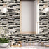 Livebor Peel and Stick Wallpaper Kitchen Backsplash Wallpaper 17.7inch x 118.1inch Tile Contact Paper Kitchen Wallpaper Peel and Stick Bathroom Wa...