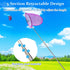 6 Pack Telescopic Insect Catching Nets,Butterfly Nets,Fishing Nets,Nature Exploration Toys for Kids Outdoor Playing...