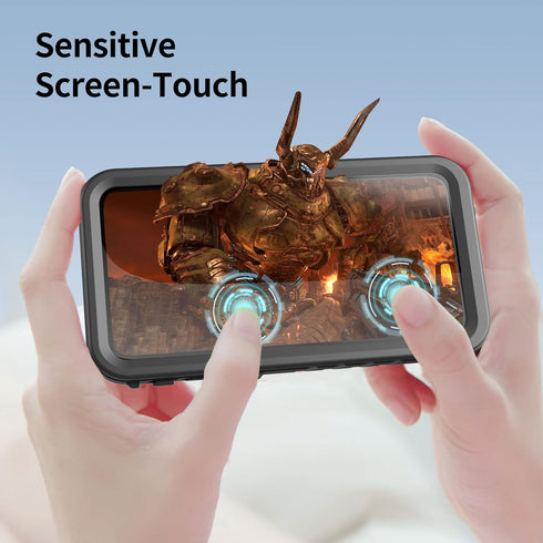 SPORTLINK for iPhone XR IP68 Waterproof Case - Full-Body Shockproof Dust-Proof Case - 6.1’ Heavy Duty Underwater Rugged 360 Protective Military Gr...