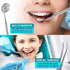 Dental Tools, 6-Pack Stainless Steel Teeth Cleaning Kit - Dental Scraper, Pick, Mouth Mirror, Tweezer for Dentist, Personal, Pets - Tartar & Plaqu...