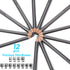 Dyvicl Professional Drawing Sketching Pencil Set - 12 Pieces Drawing Pencils 10B, 8B, 6B, 5B, 4B, 3B, 2B, B, HB, 2H, 4H, 6H Graphite Pencils for K...