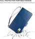 Bocasal for iPhone Xr Wallet Case with Card Holder PU Leather Magnetic Detachable Kickstand Shockproof Wrist Strap Removable Flip Cover for iPhone...