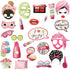 Konsait 26 PCS Spa Party Photo Booth Props, Kids Spa Party Supplies for Girls Women, Spa Party Decorations, Spa Birthday Party Supplies for Girls,...