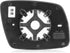 Left Driver Side Mirror Glass Replacement for 2009 2010 2011 2012 2013 2014 2015 2016 2017 2018 Dodge Journey Rear View Side Heated Mirror Replace...